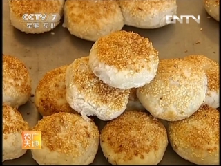 biscuits, or small sesame cake zhima binggan, called huangqiao, literally the city of the yellow bridge, made of puff