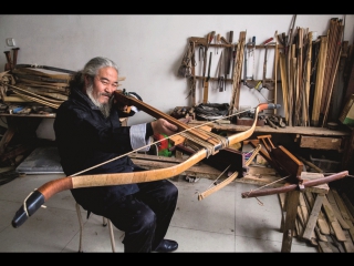 crossbow gong nu and bow archer gong jian - the oldest technology (zaizao) for making military weapons from the time of genghis khan