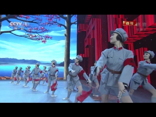 ballet of china. number for the motherland, united