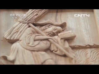 shidiao stone carving and mudiao wood carving in huizhou scenic village is a technology of craftsmanship.